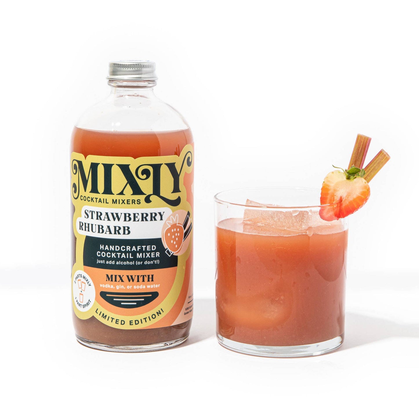 Limited Edition! Strawberry Rhubarb Mixer
