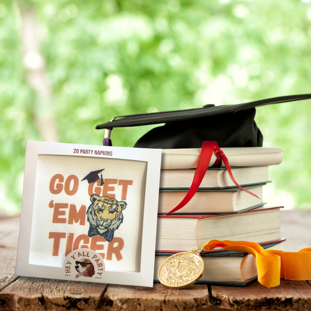 Tiger Graduation Napkins