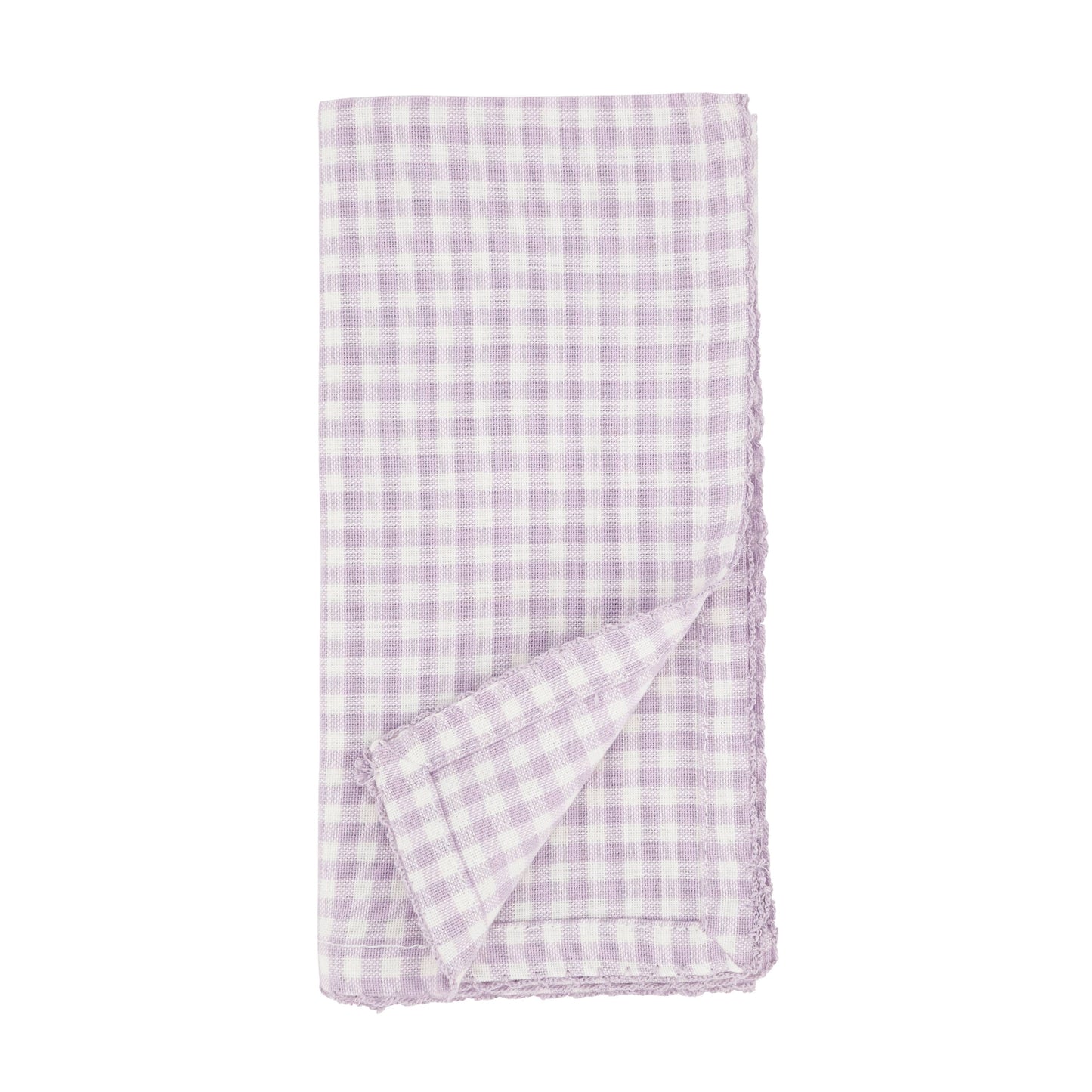 Gingham Napkin: Yellow / 18"