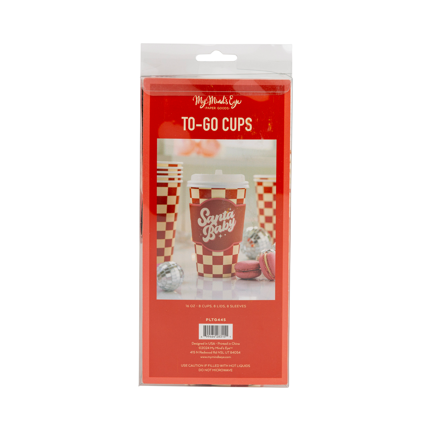 PLTG445 - Santa Baby To Go Cups