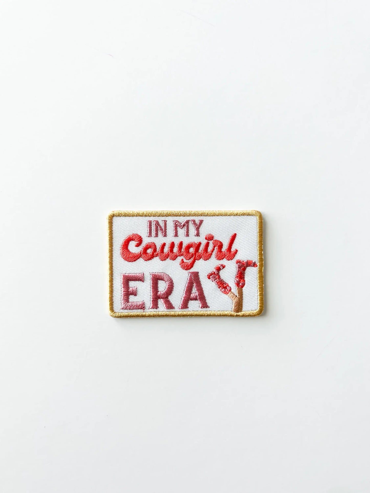 In My Cowgirl Era Patch Embroidered Iron-On Patch