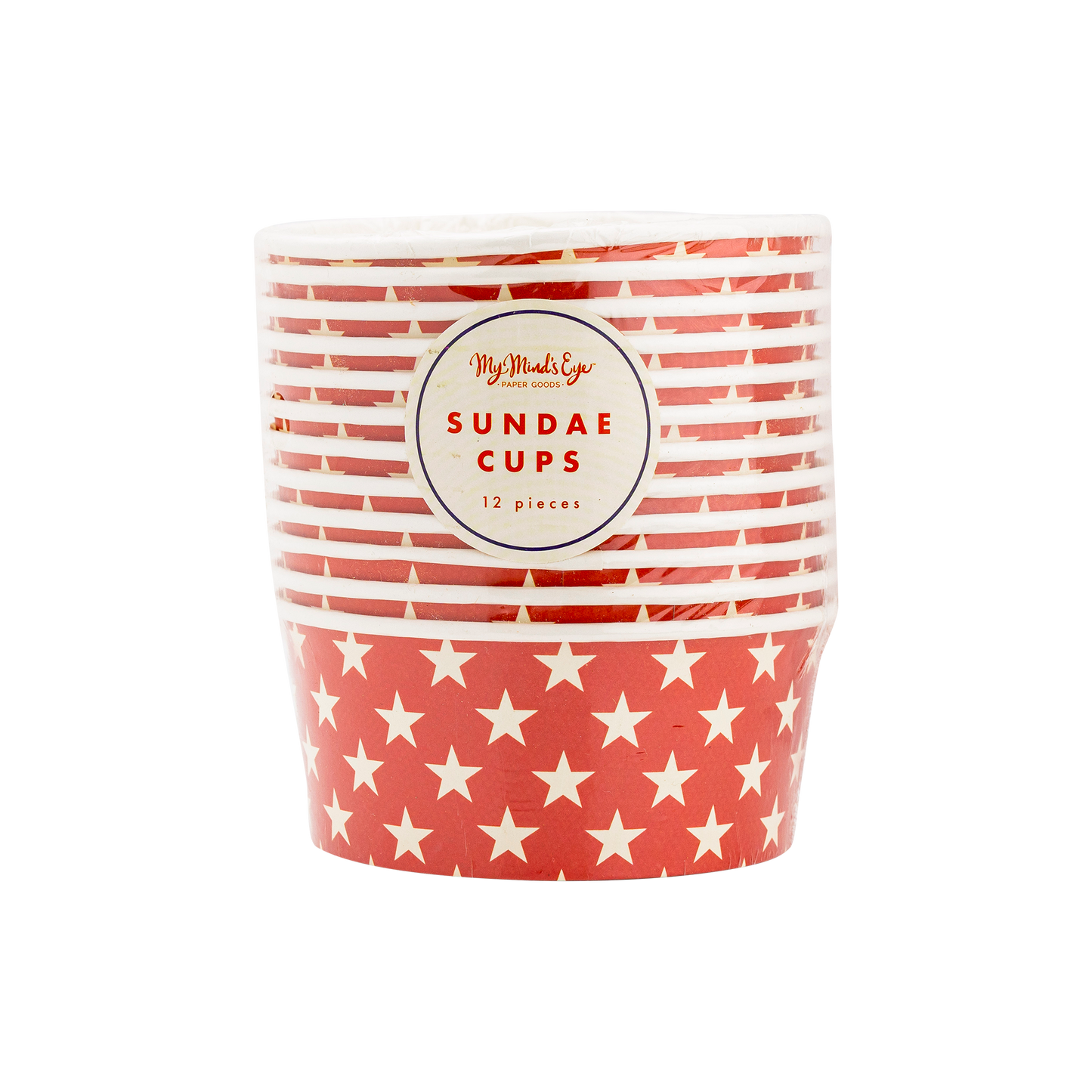 HAM1017 - Hamptons Star Paper Sundae Cups