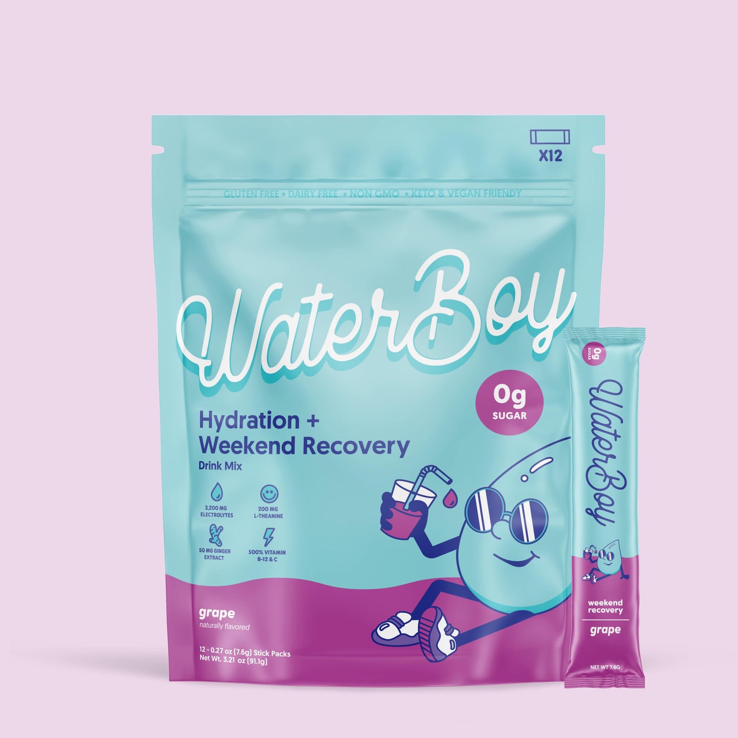 Hydration + Weekend Recovery: Fruit Punch / 12 pk