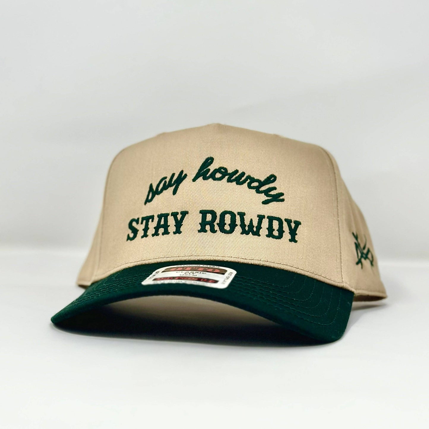 MHC Say Howdy Stay Rowdy: Natural/Green Otto