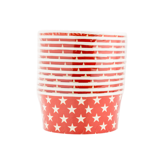 HAM1017 - Hamptons Star Paper Sundae Cups