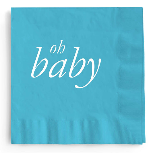 Oh Baby Blue Napkins