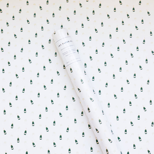 Champagne Wrapping Paper Continuous Roll