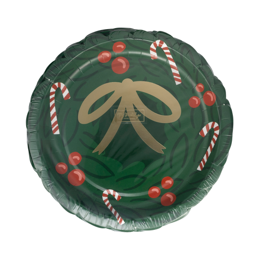 WHM1143 - Wreath Shaped Paper Plate
