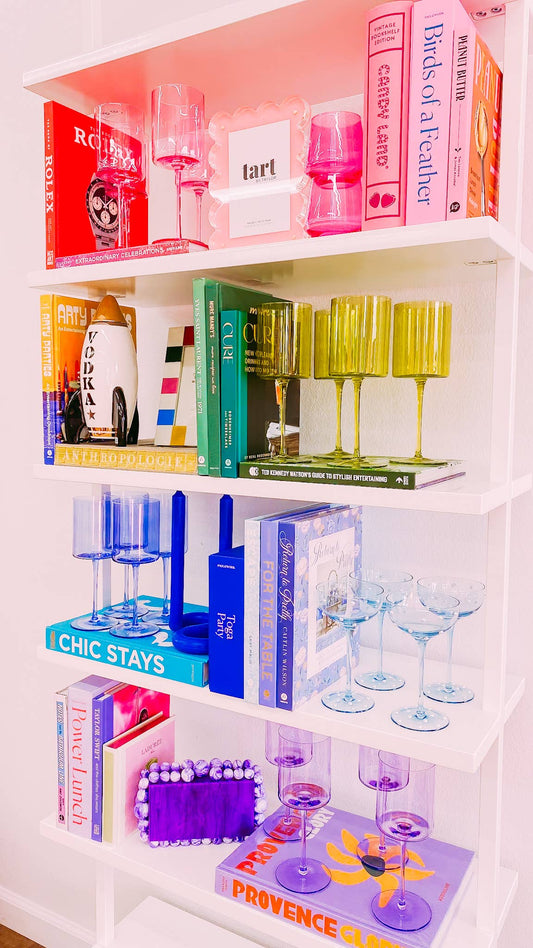 Light Pink Wine Glass