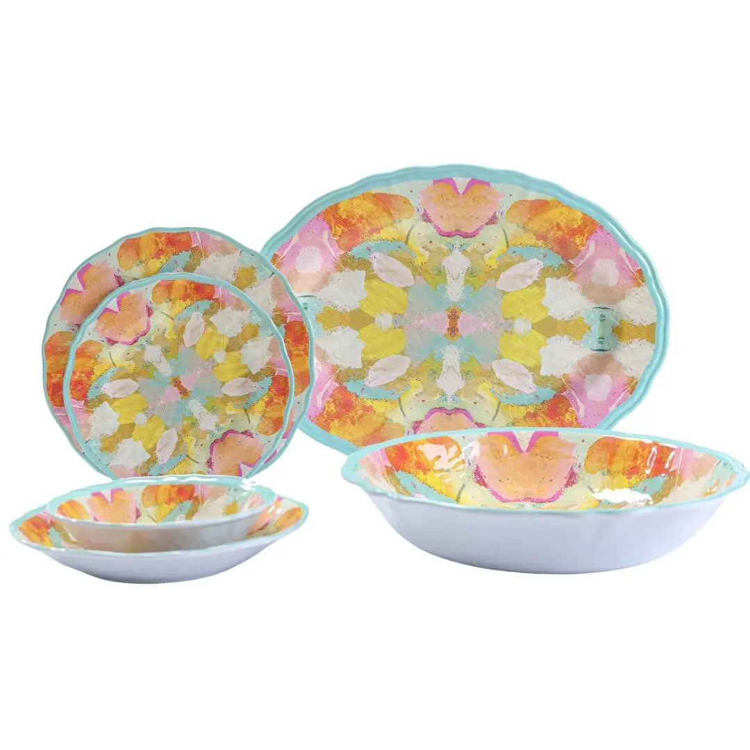 Marigold Melamine Salad Bowls
