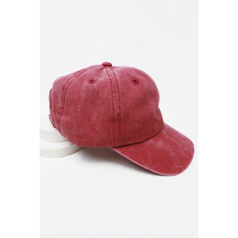 Classic Washed Baseball Cap: NAVY / ONE