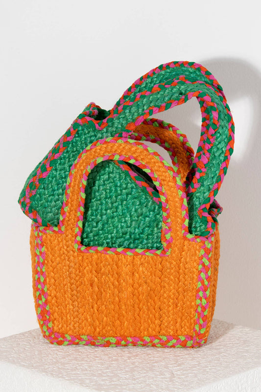 LIV SMALL TOTE: Green