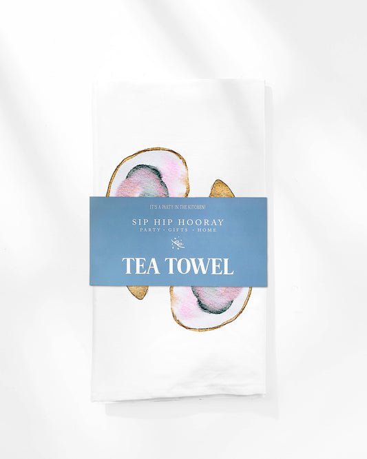 Kitchen Tea Towel | Oysters