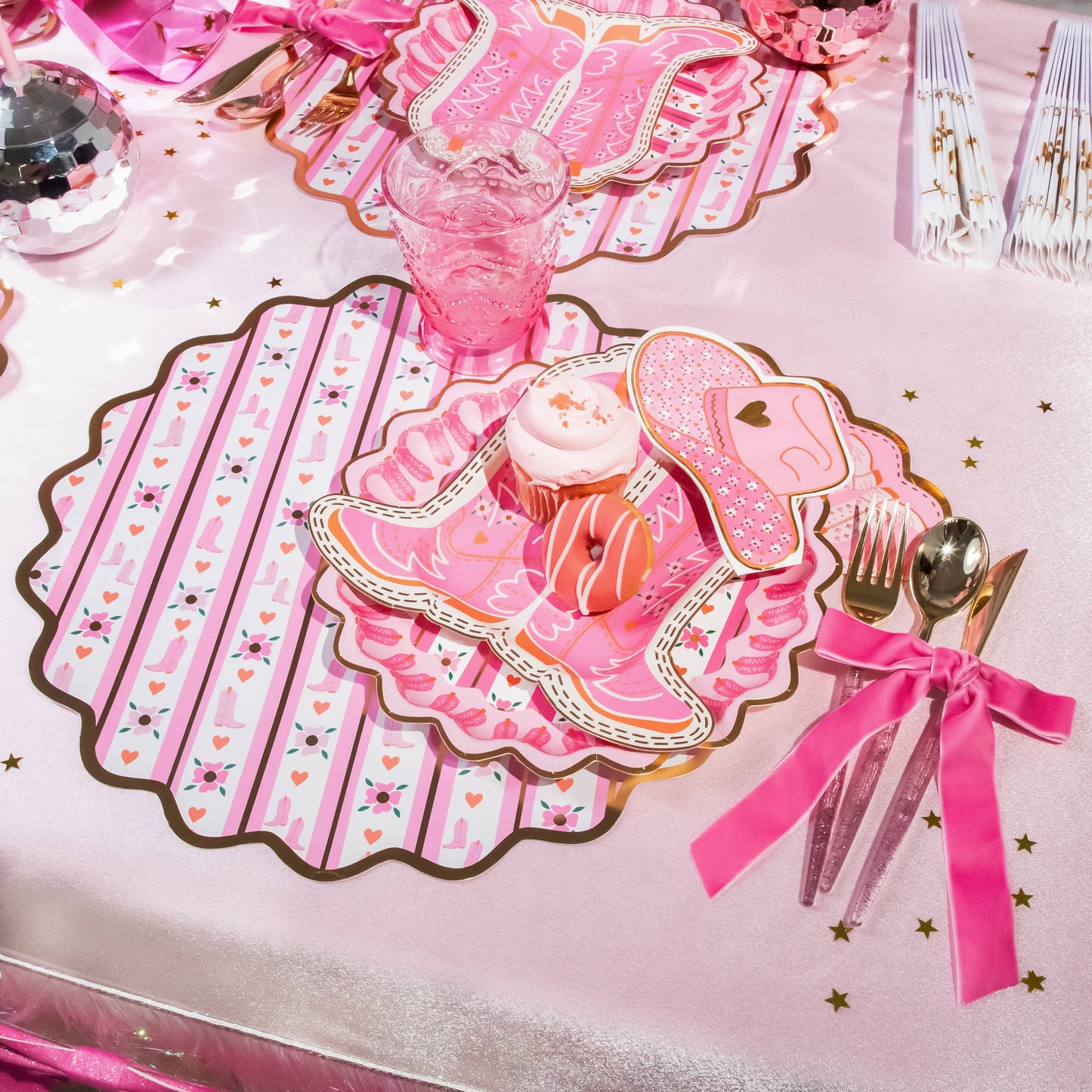 Boot Scoot Blooms Placemat Set