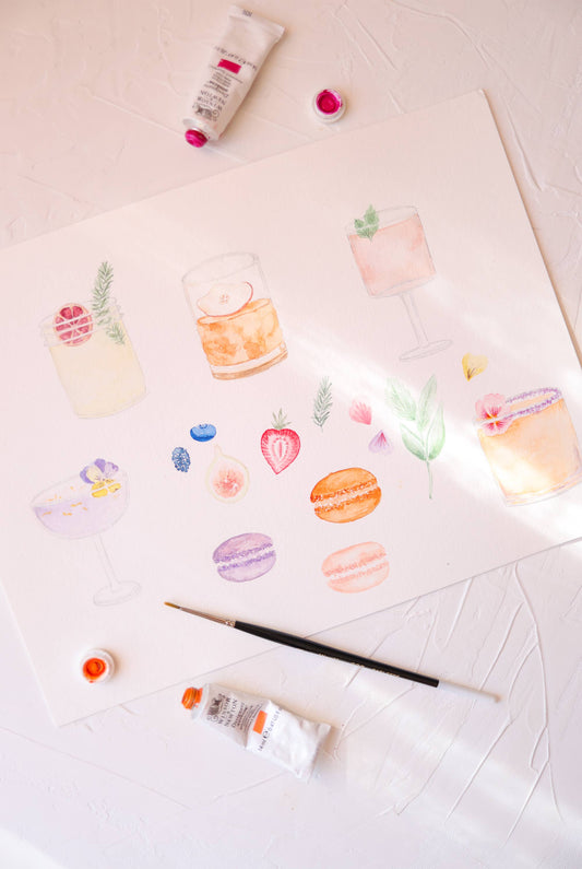 Let's Party Cocktail Birthday Card