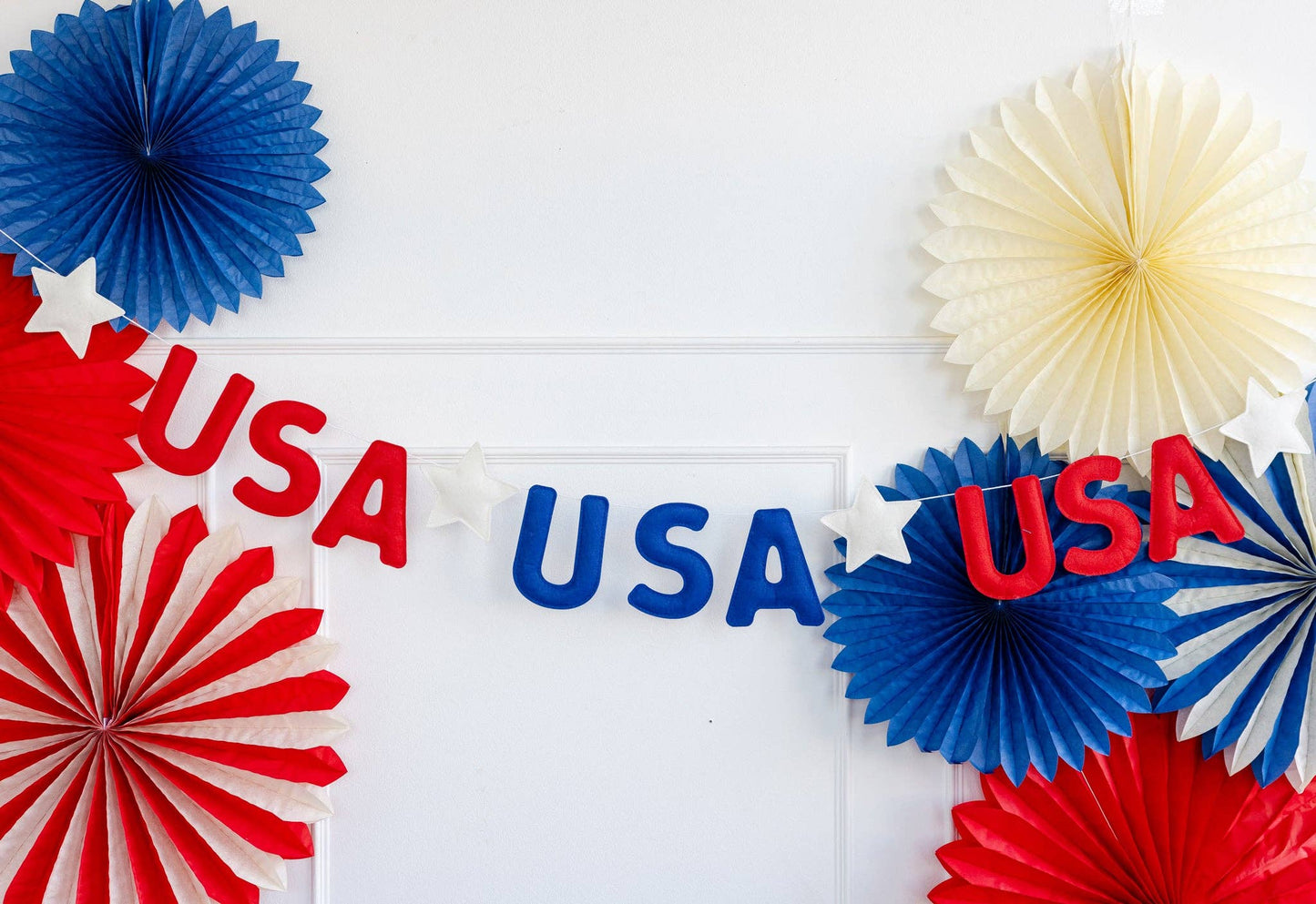 SSP1105 - USA Puffy Felt Banner