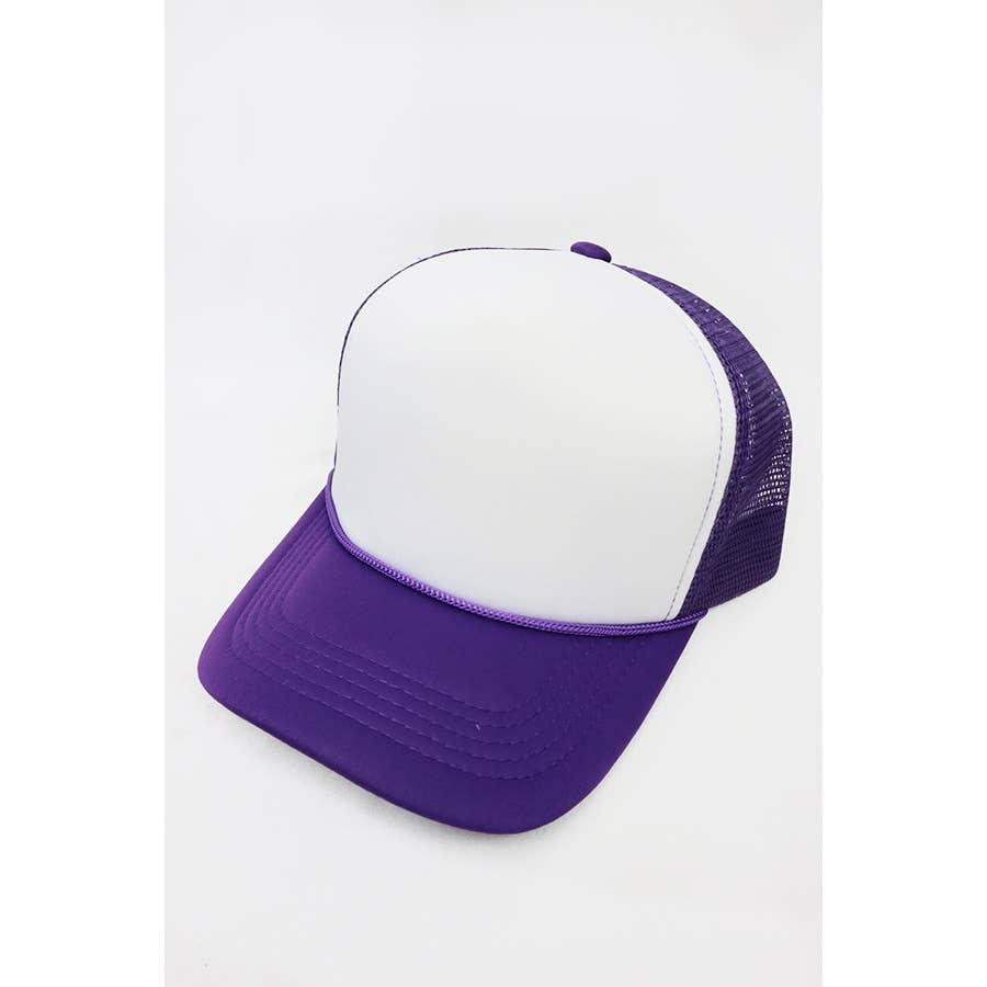 Classic Foam Dark Shades Trucker Hat: NAVY / ONE