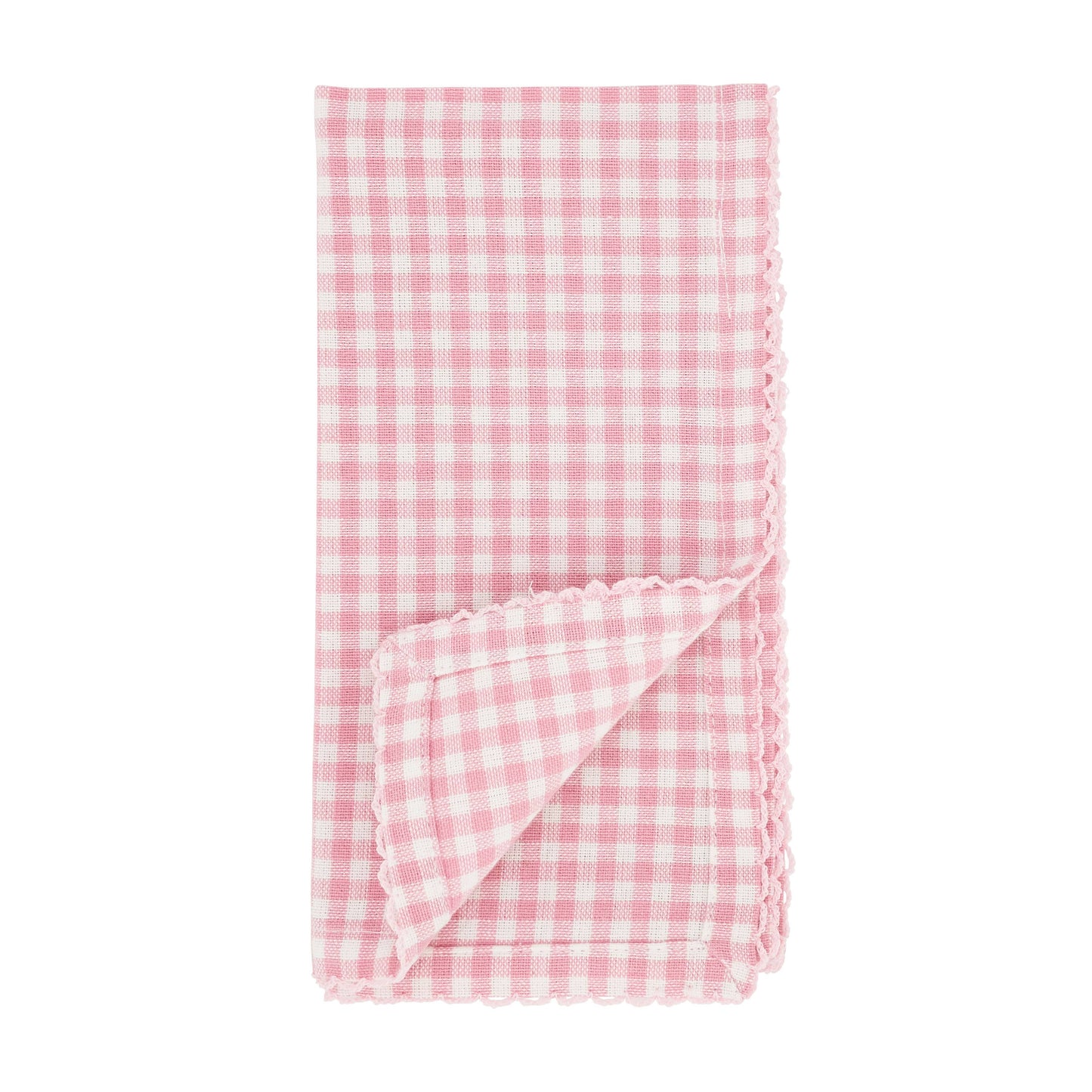 Gingham Napkin: Yellow / 18"