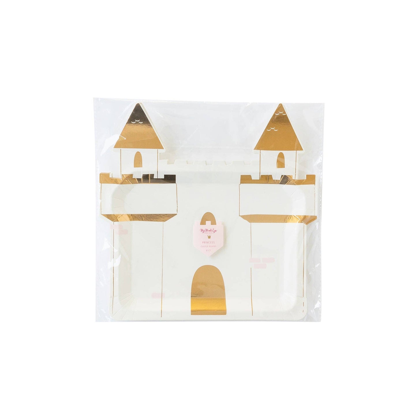 PRC841 - Princess Castle Shaped Plate