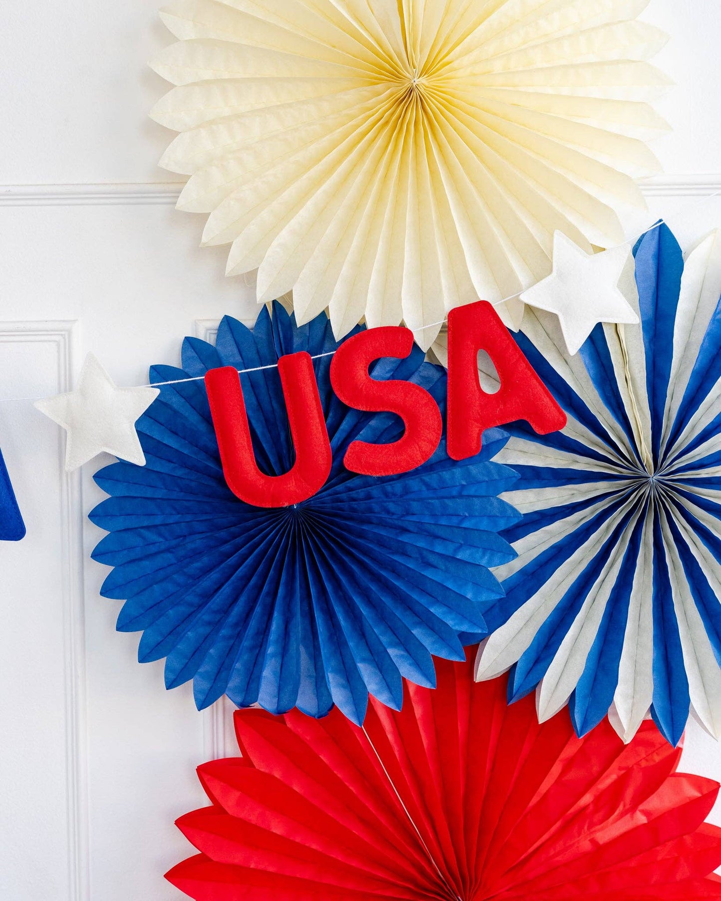 SSP1105 - USA Puffy Felt Banner