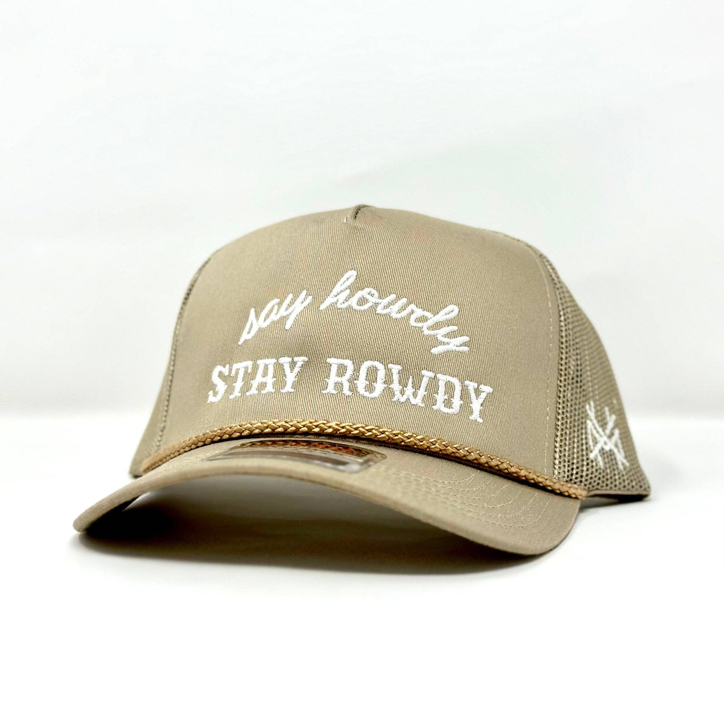 MHC Say Howdy Stay Rowdy: Natural/Green Otto