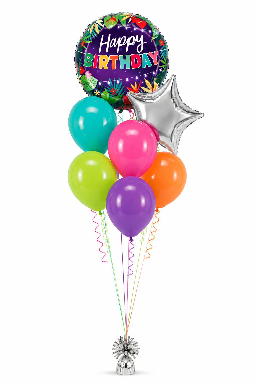 Medium Luau Balloon Bouquet