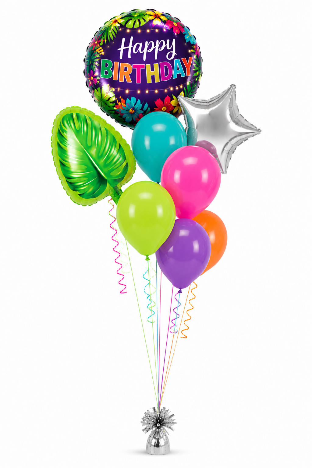 Large Luau Birthday Bouquet