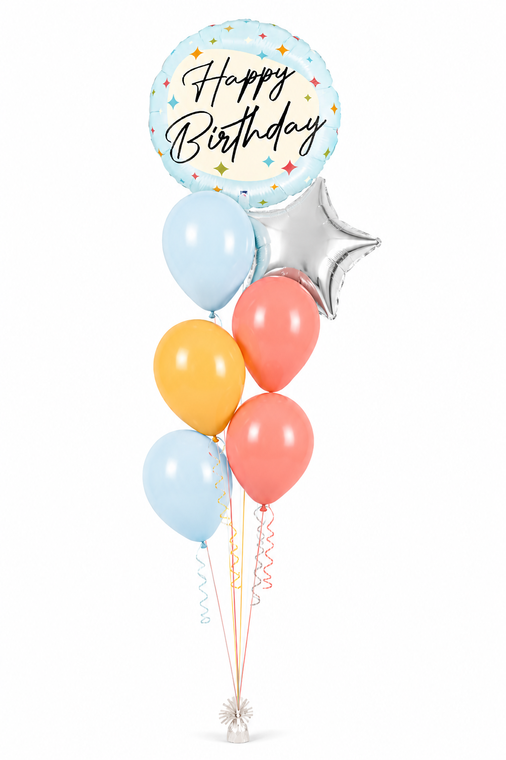 Birthday Sparkles Foil Medium Bouquet