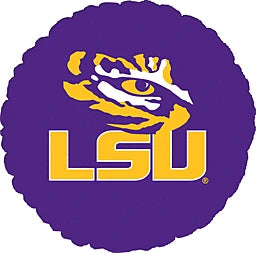 18 Inch Louisiana State University Round Foil Balloon