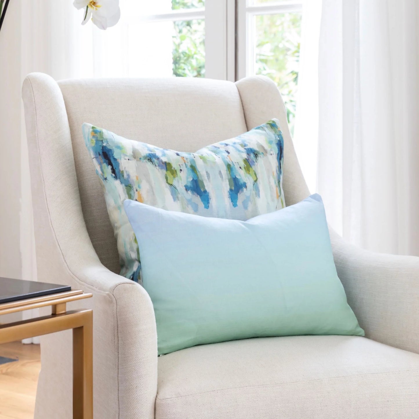 Laura Park Wintergreen 22x22 Pillow