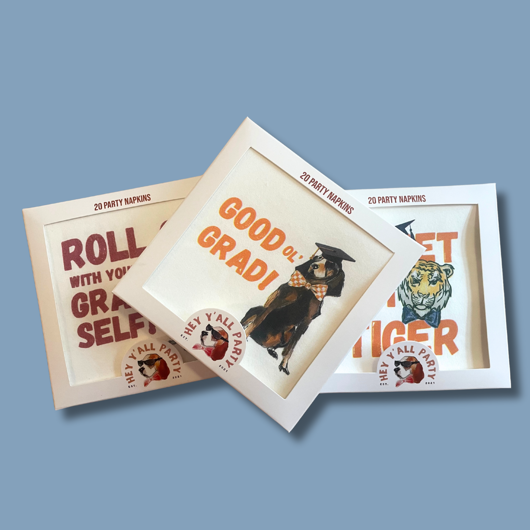 Tiger Graduation Napkins