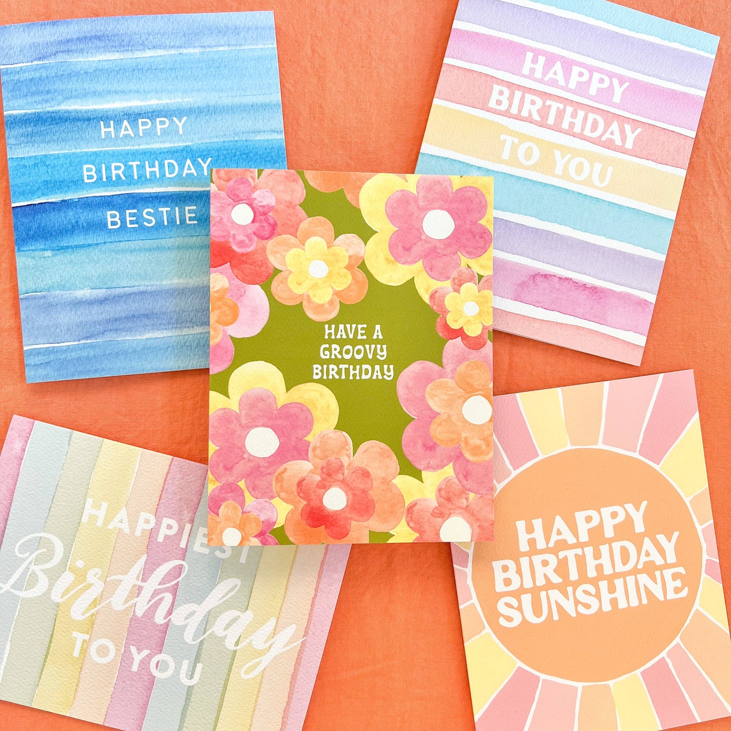 Happy Birthday Greeting Card | Bestie Birthday Greeting Card