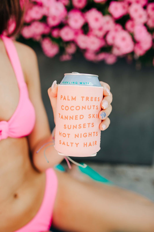 Beach Favorites Koozie