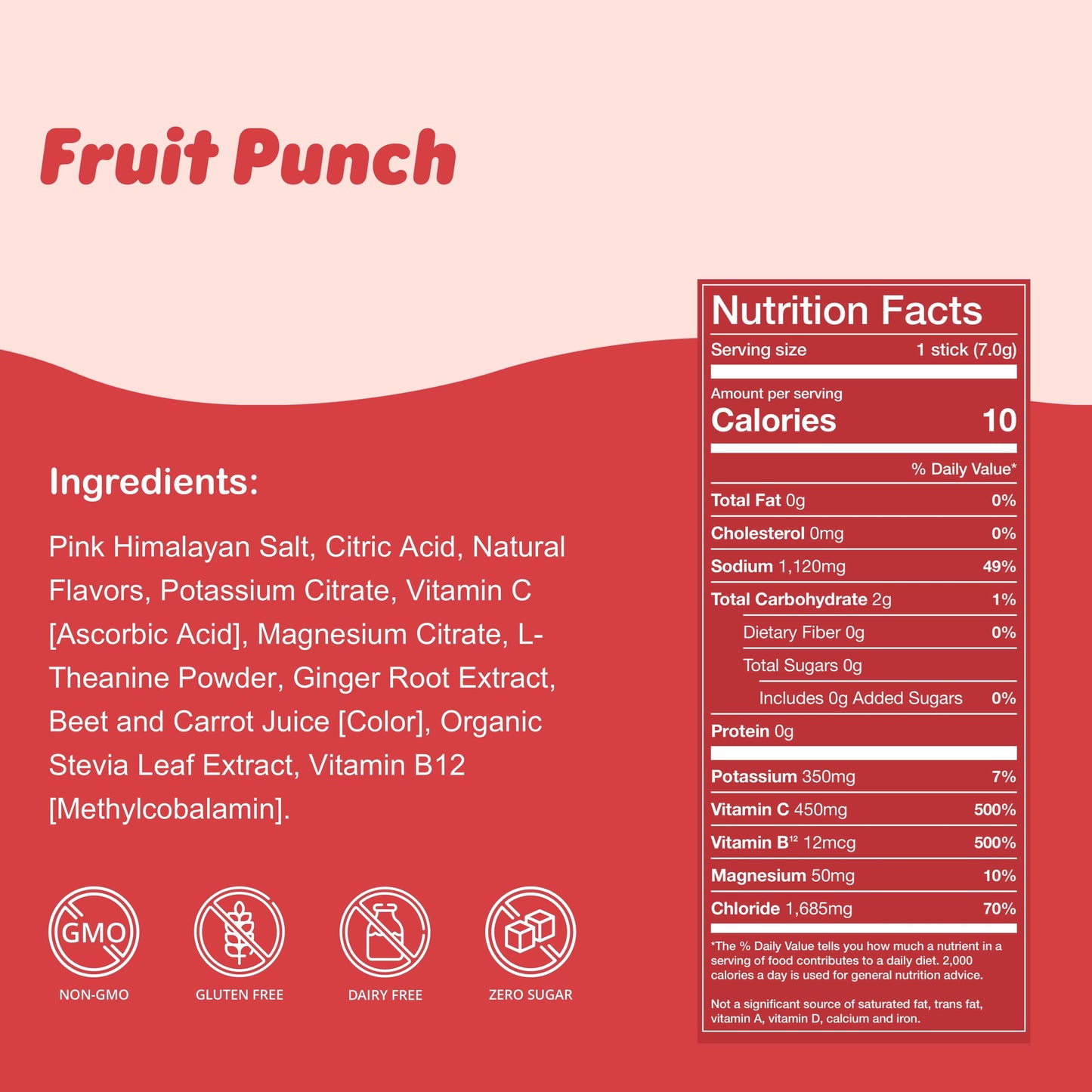 Hydration + Weekend Recovery: Fruit Punch / 12 pk
