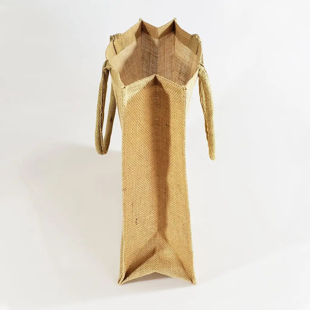 Large Burlap Shopping Tote