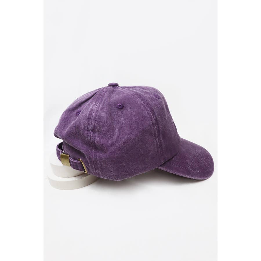 Classic Washed Baseball Cap: NAVY / ONE