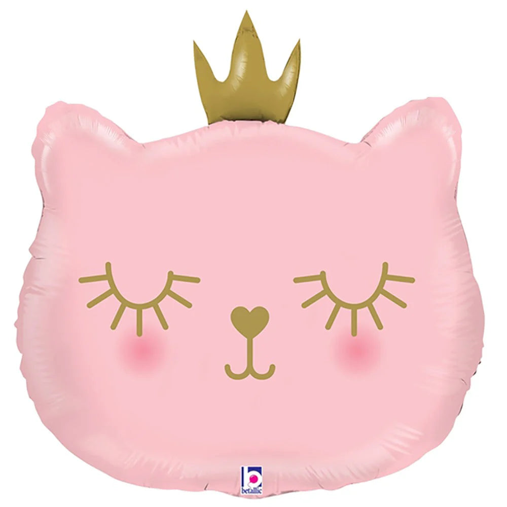 21 Inch Cat Princess Foil Balloon