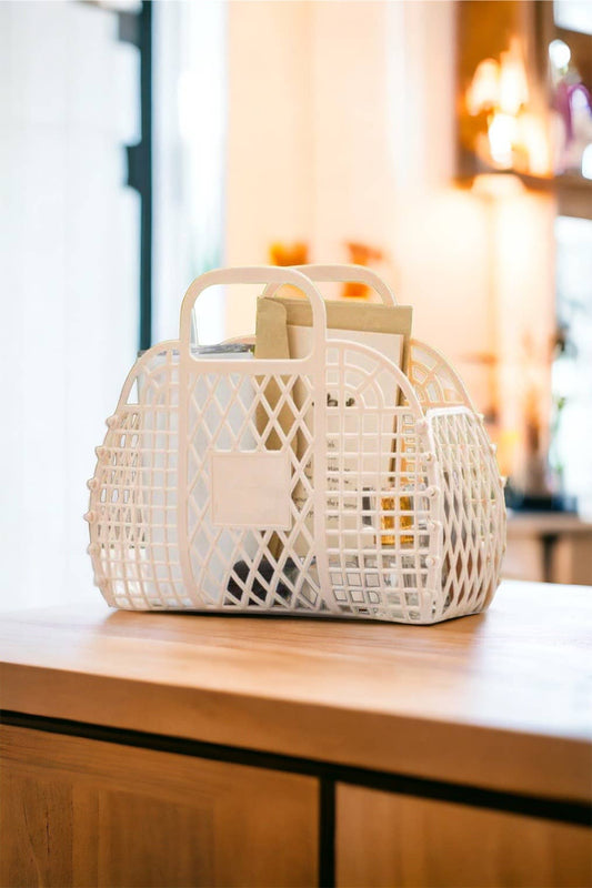 Jelly Bag, Easter Bag, Jelly Easter Bag, Gift Bag, Party Bag: Cream