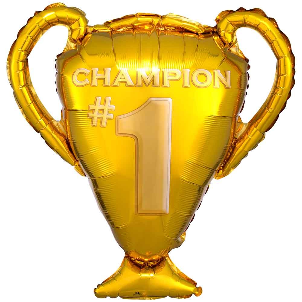 28 Inch Gold Champion trophy