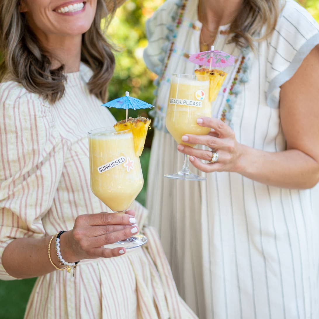 Beach Vibes Drink Markers