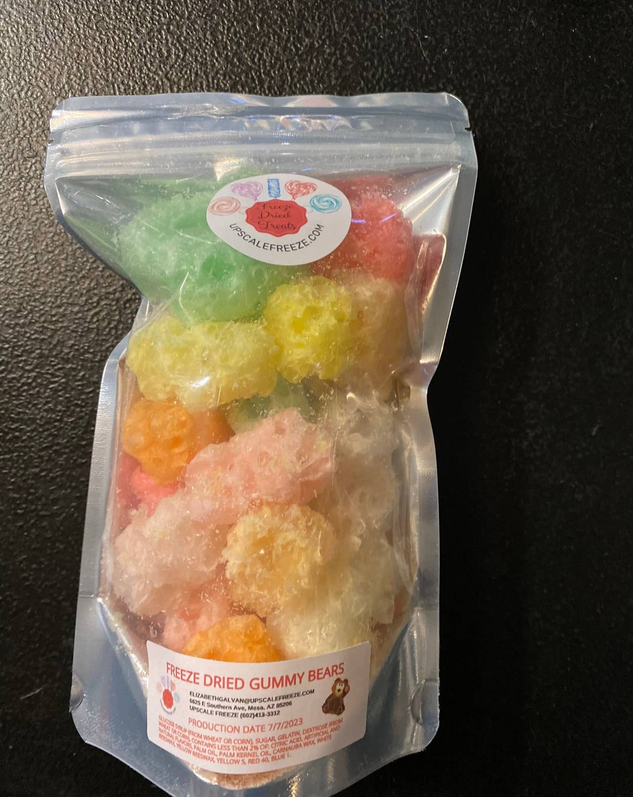 FREEZE DRIED GUMMY BEARS: Medium