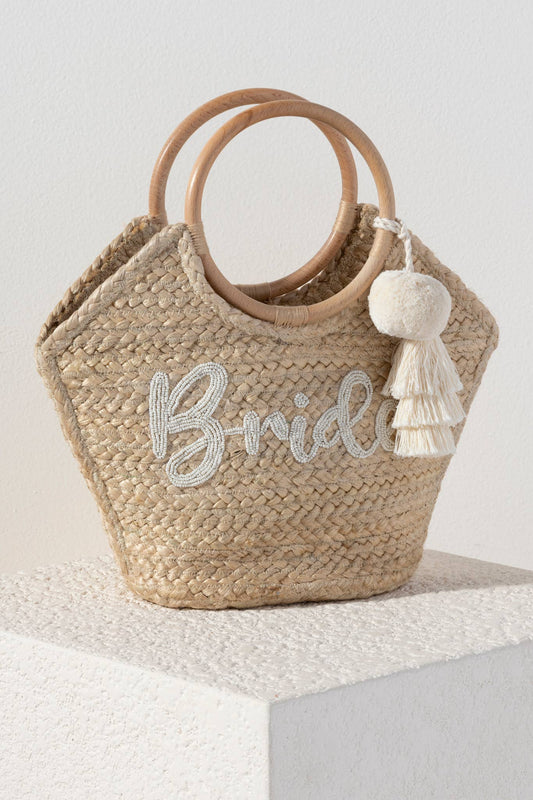 BRIDE MINI TOTE, NATURAL