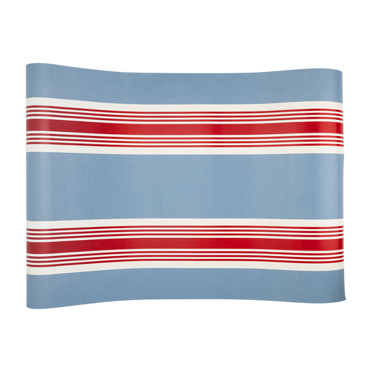 HAM1020 - Hamptons Striped Paper Table Runner