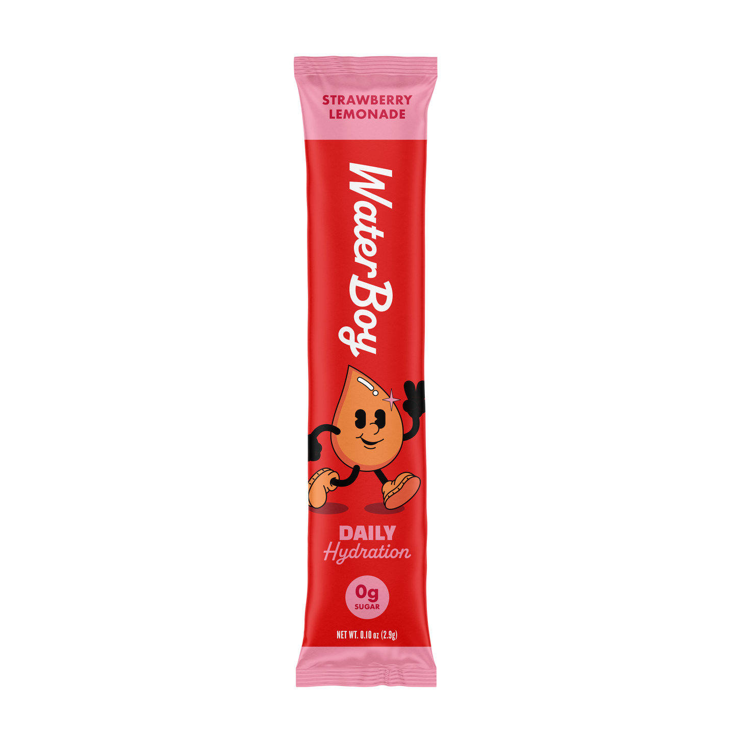 Waterboy Daily Hydration: Strawberry Lemonade