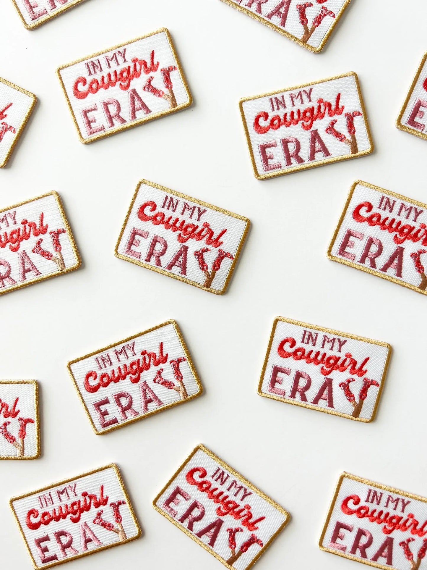 In My Cowgirl Era Patch Embroidered Iron-On Patch