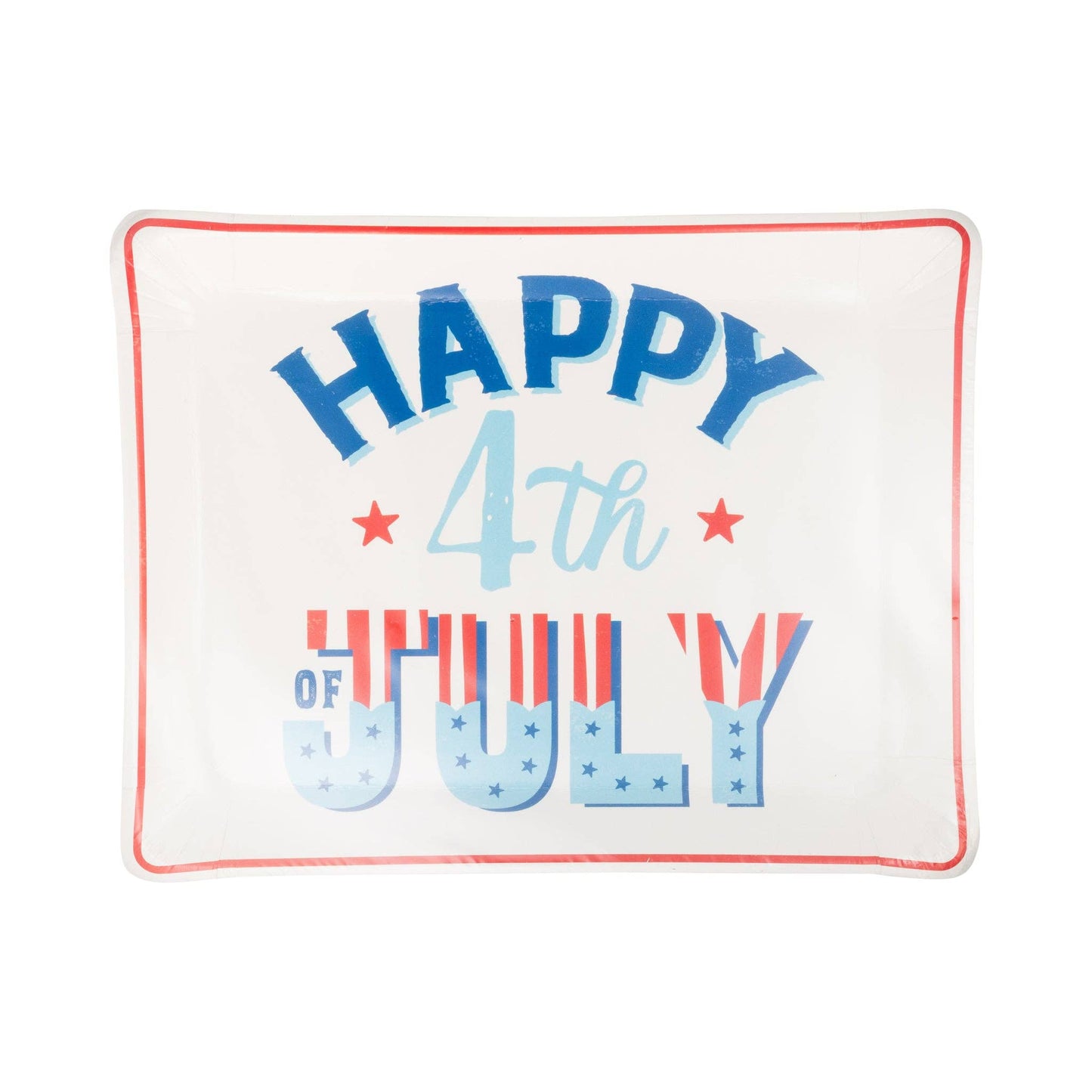PLPL1086 - Happy Fourth Plate (8 ct)