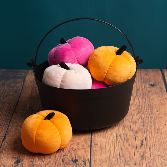 Halloween Velvet Pumpkin Decorations