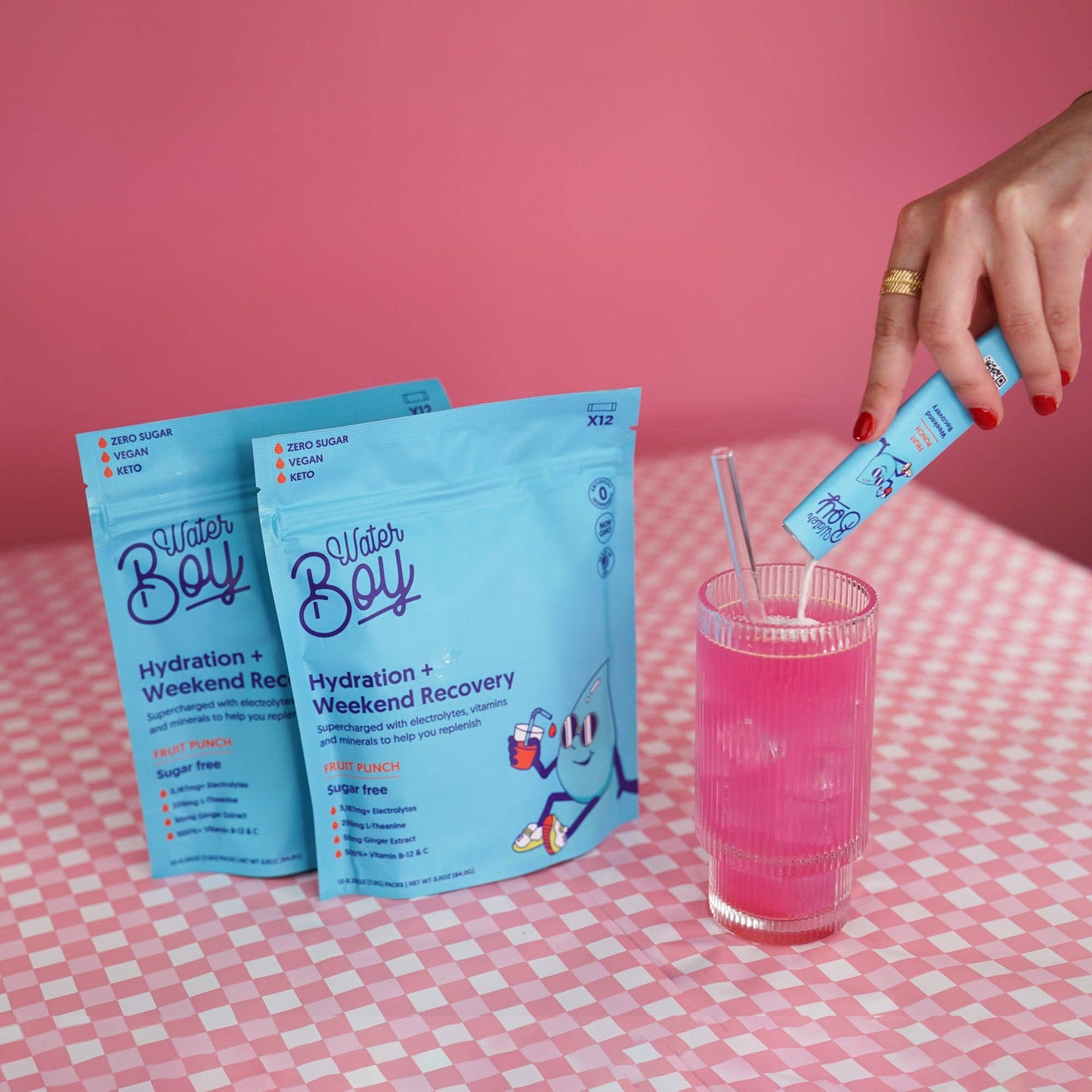 Hydration + Weekend Recovery: Fruit Punch / 12 pk