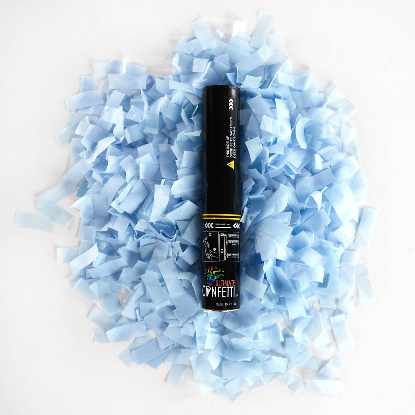 Baby Blue - Handheld Confetti Popper Cannon (11")