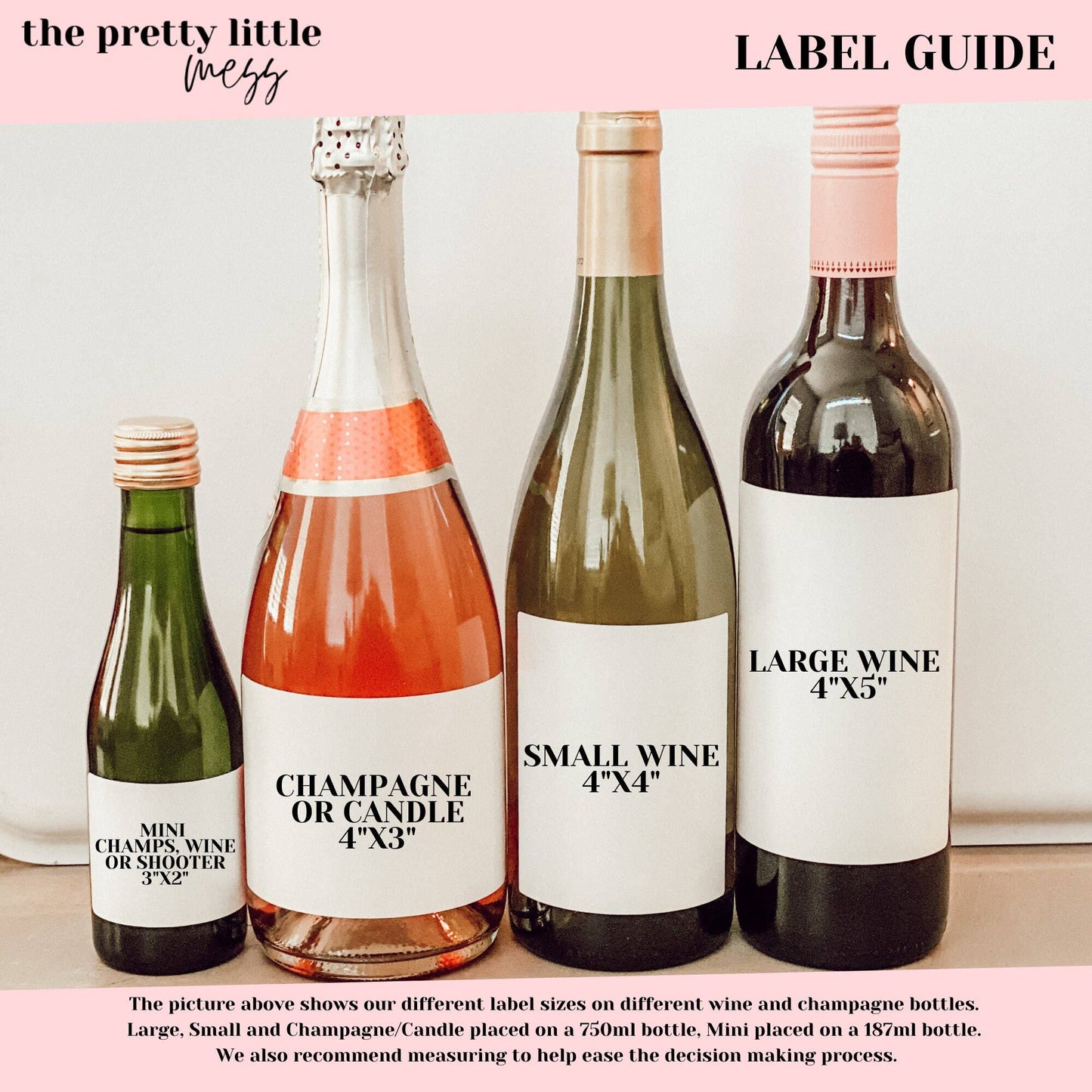 Pairs Well With Reality Tv. | Pandemic Gifts | Funny Wine Labels | Best Friend Gift: 1 / Large Label 4"x5"